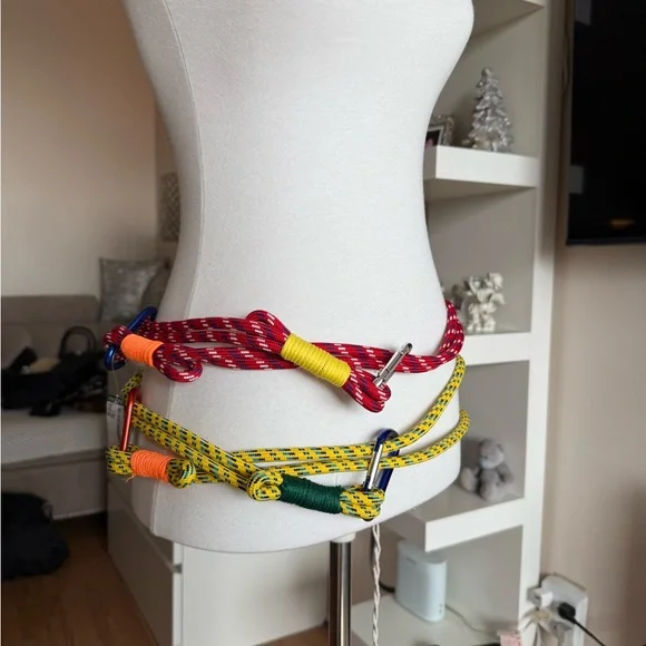 Colorful Climbing Rope Belt Set - Picture 2 of 4
